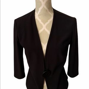 Frank Lyman Black Cover-up Jacket - Size 8